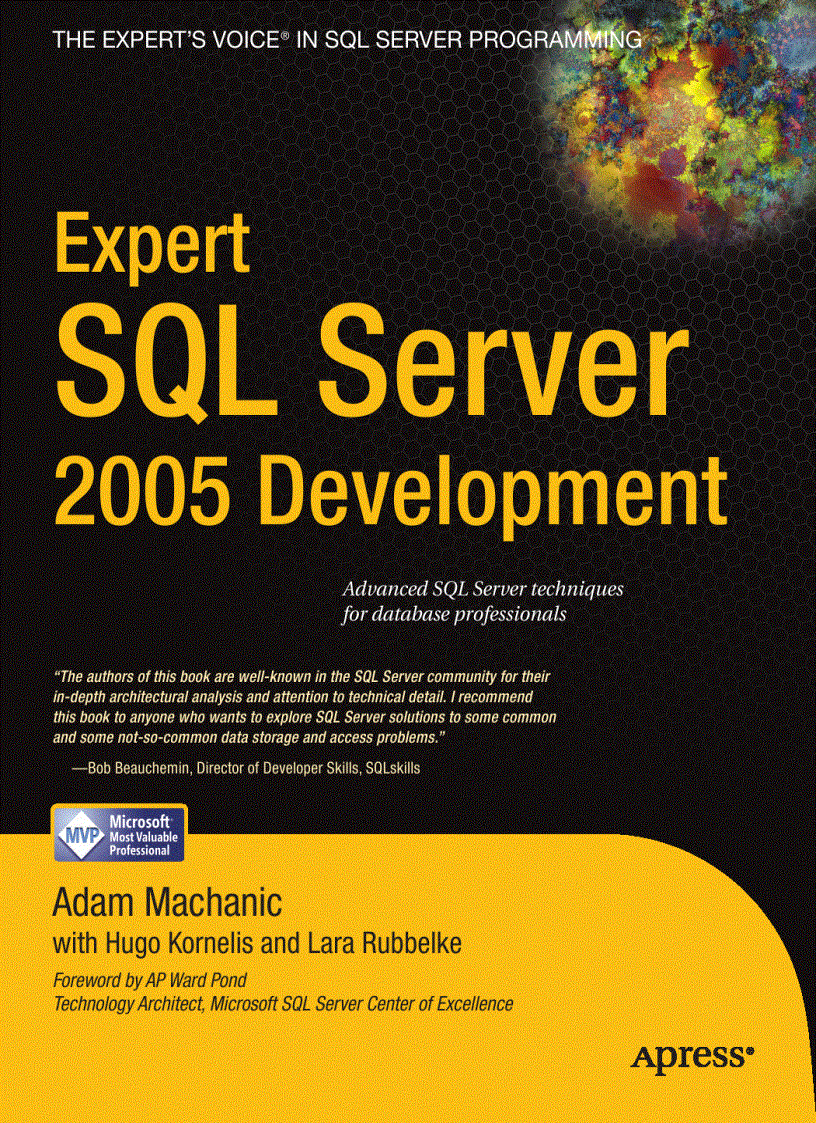 image for page Expert SQL Server 2005 Development