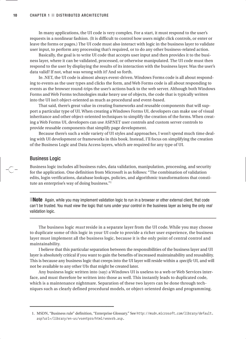 image for page Expert VB 2005 Business Objects