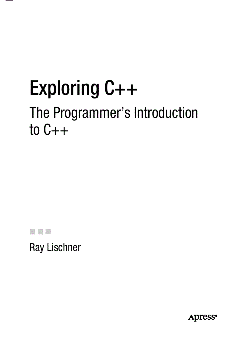 Exploring C The Programmer s Introduction to C