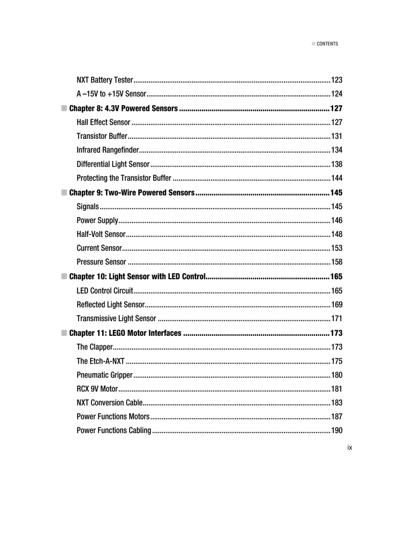 image for page Extreme NXT Extending the LEGO MINDSTORMS NXT to the Next Level