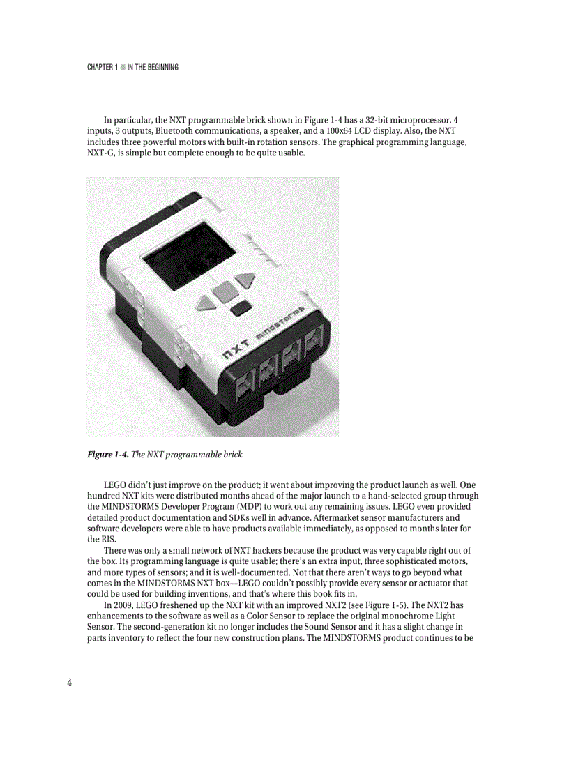 image for page Extreme NXT Extending the LEGO MINDSTORMS NXT to the Next Level