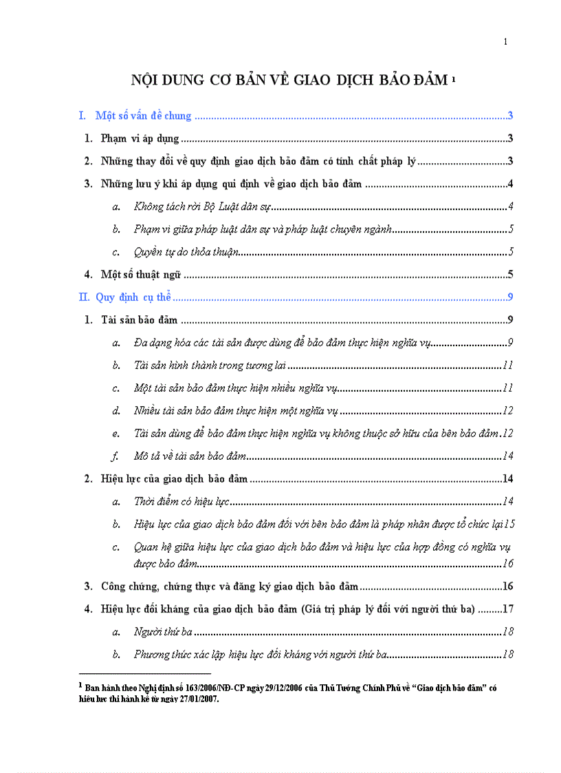 image for page Nội dung cơ bản về giao dịch bảo đảm