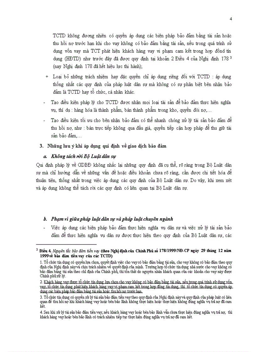 image for page Nội dung cơ bản về giao dịch bảo đảm