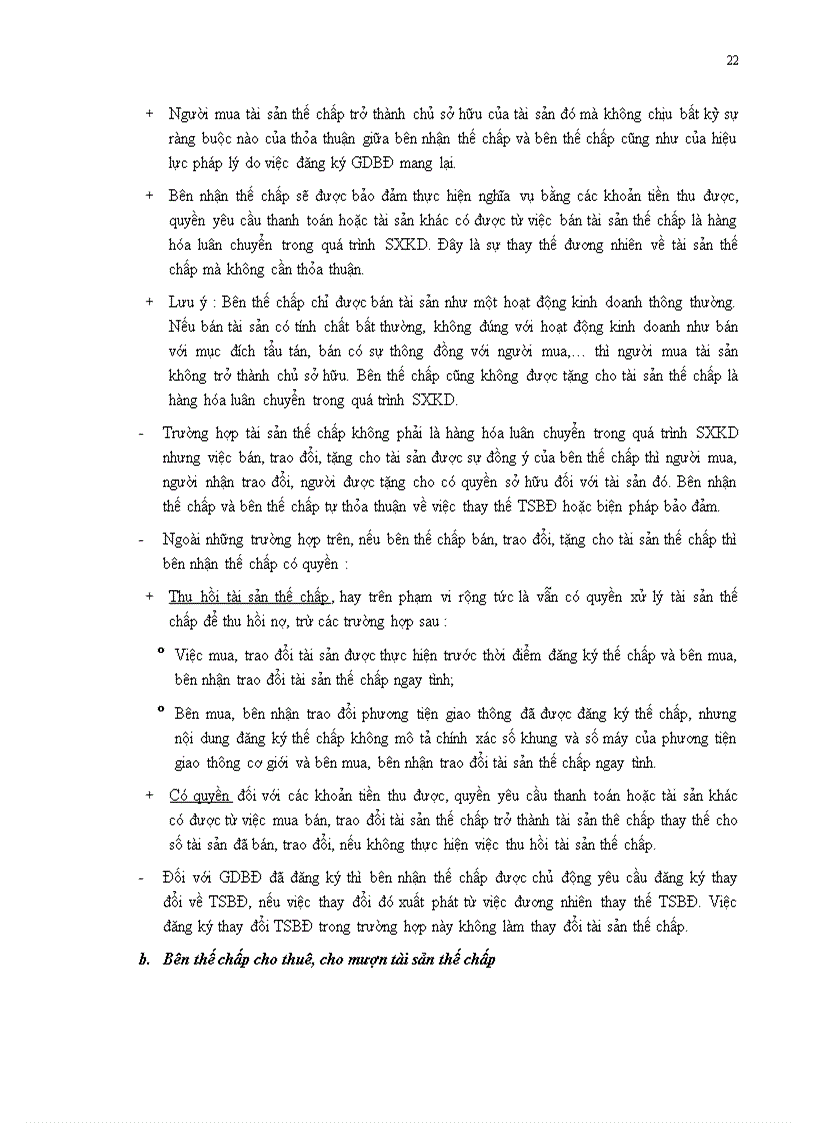 image for page Nội dung cơ bản về giao dịch bảo đảm