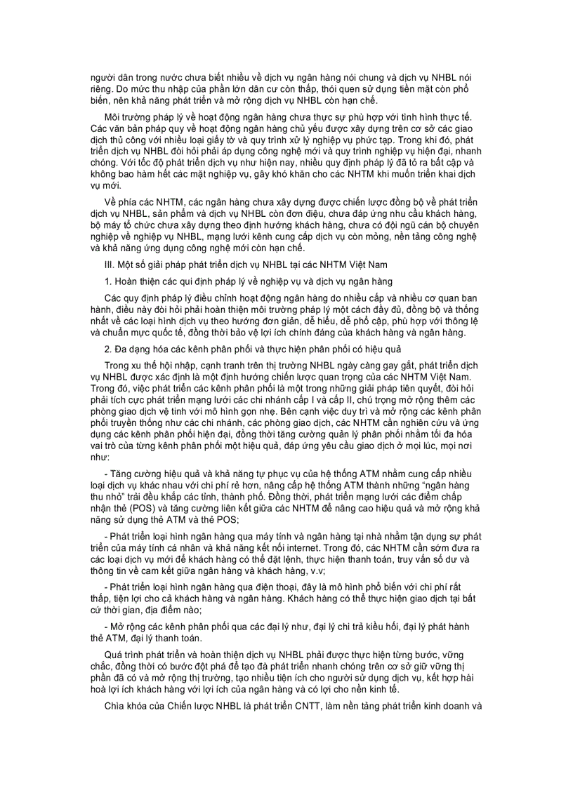 image for page Phát triển dịch vụ ngân hàng bán lẻ tại việt nam
