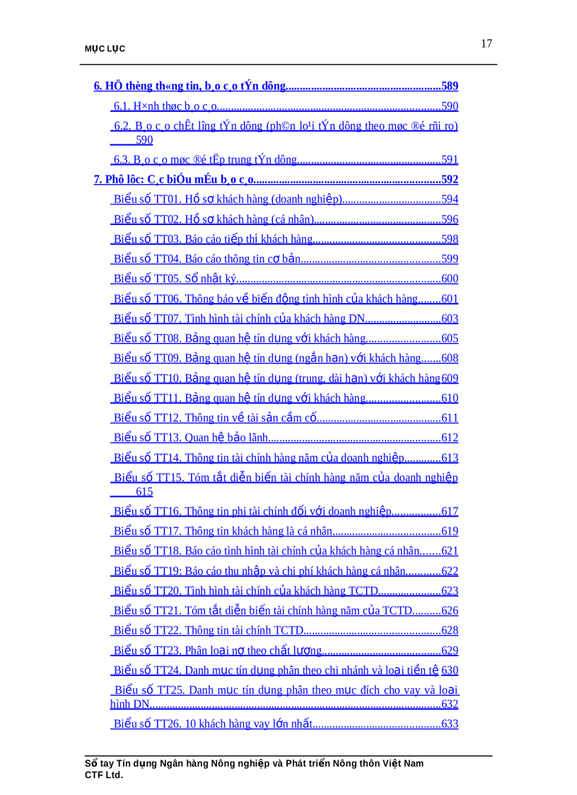 image for page Sổ tay tín dụng ngân hàng nông nghiệp và phát triển nông thôn