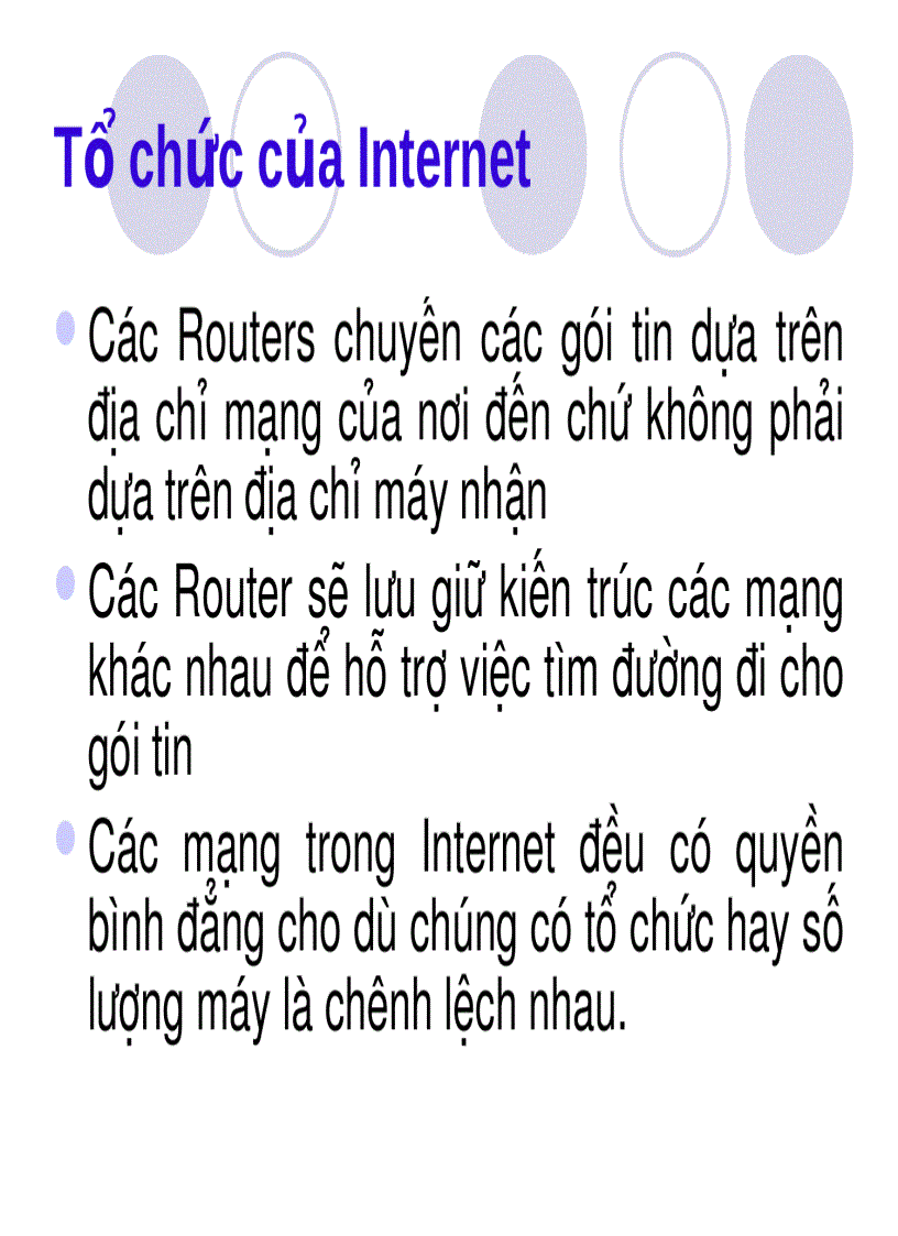 Tổng quan về mạng Internet