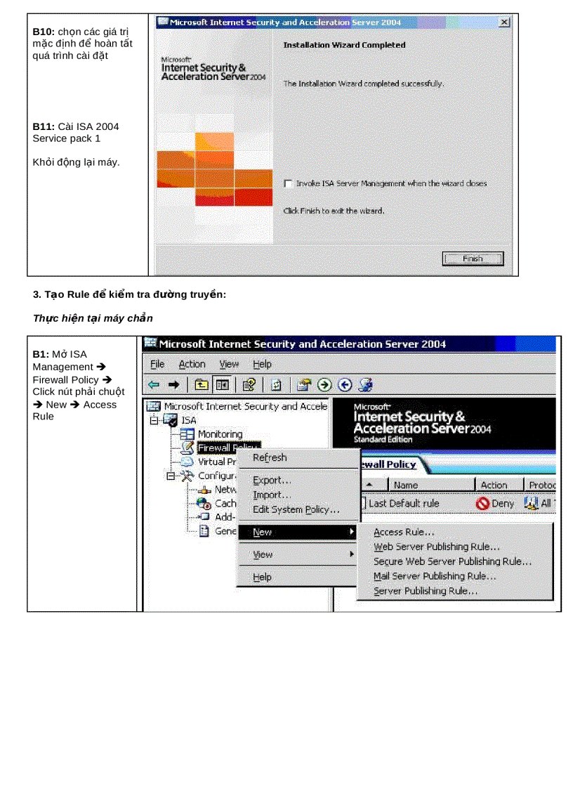 image for page Cài Đặt ISA 2004
