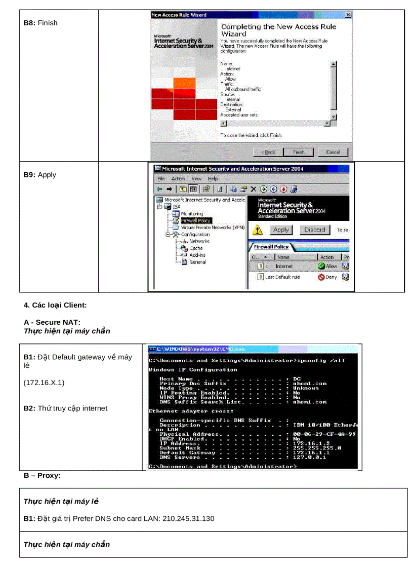 image for page Cài Đặt ISA 2004