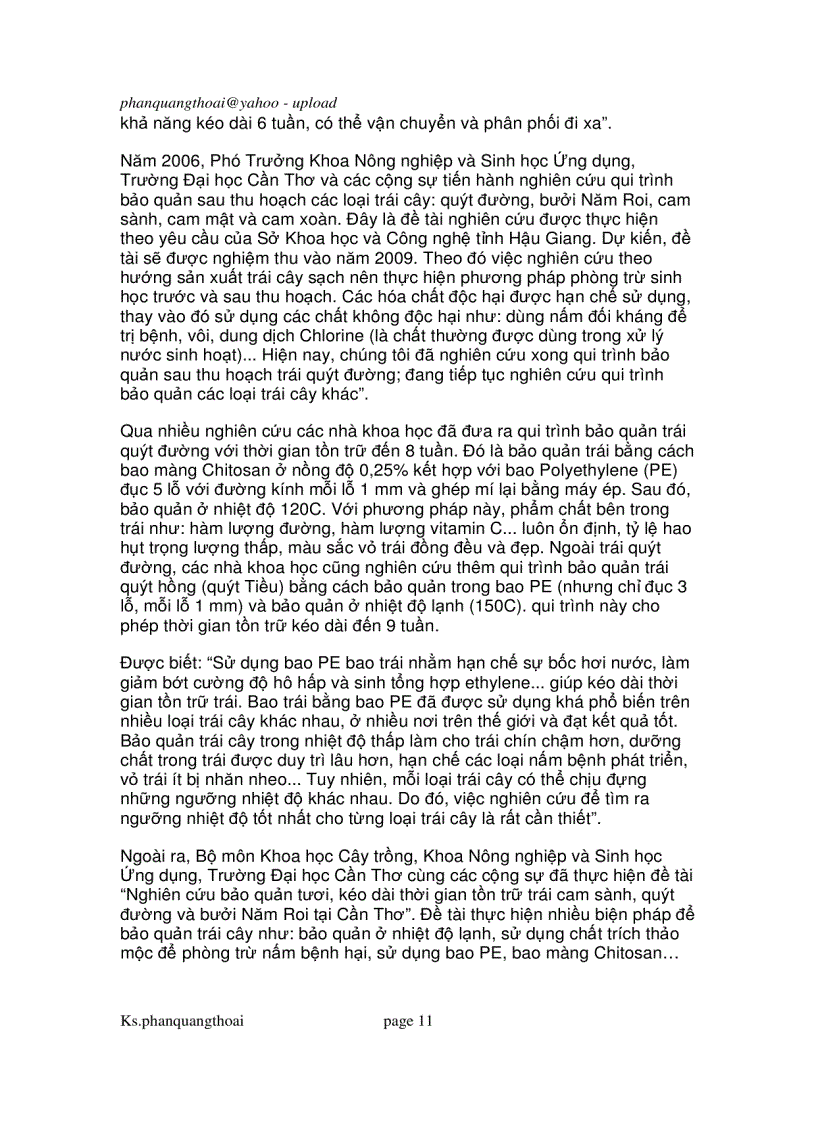 image for page Câu hỏi trắc nghiệm môn bảo quản rau quả