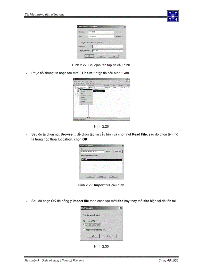 image for page Theo dõi và cấu hình nhật ký cho FTP
