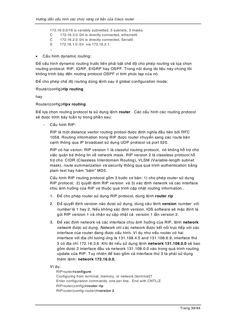 image for page Cấu hình router cho đường leased line