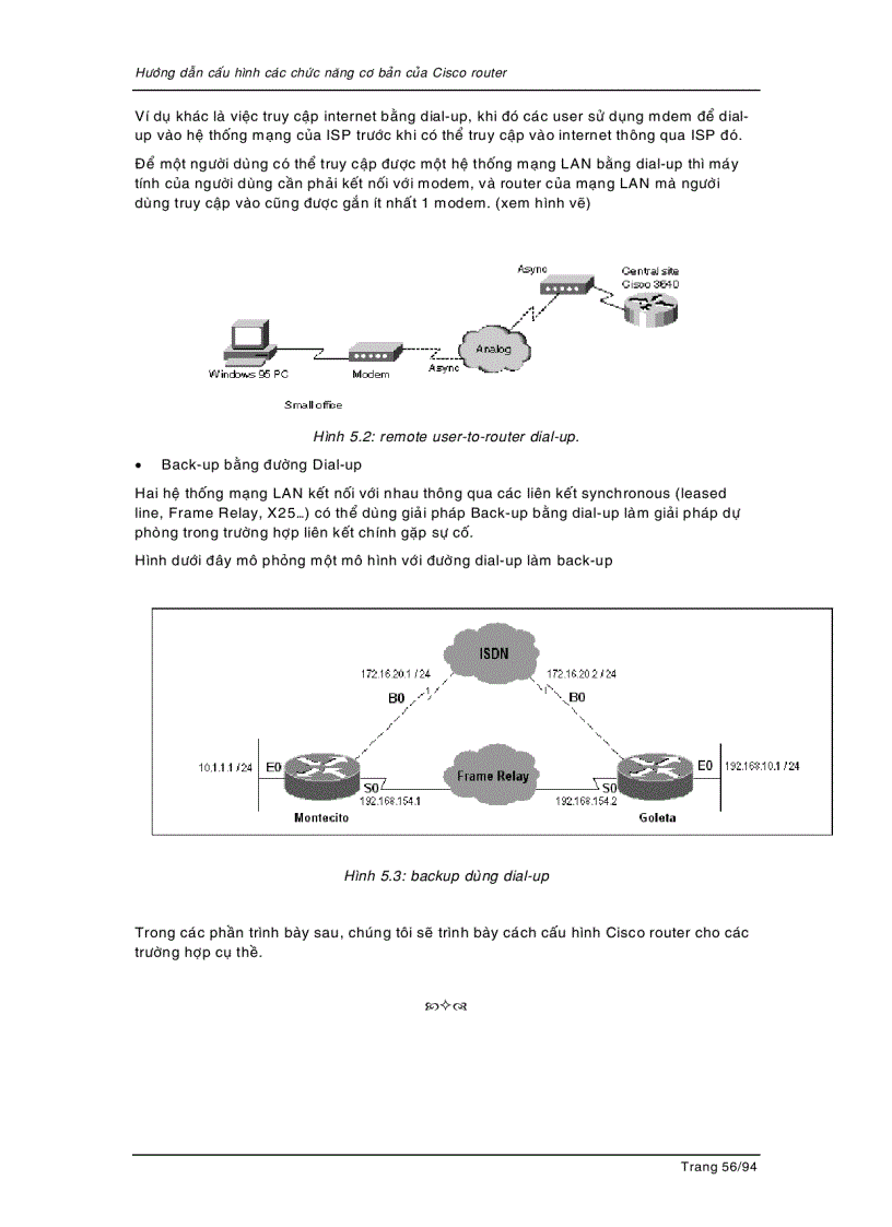 image for page Cấu hình router cho các liên kết dial up