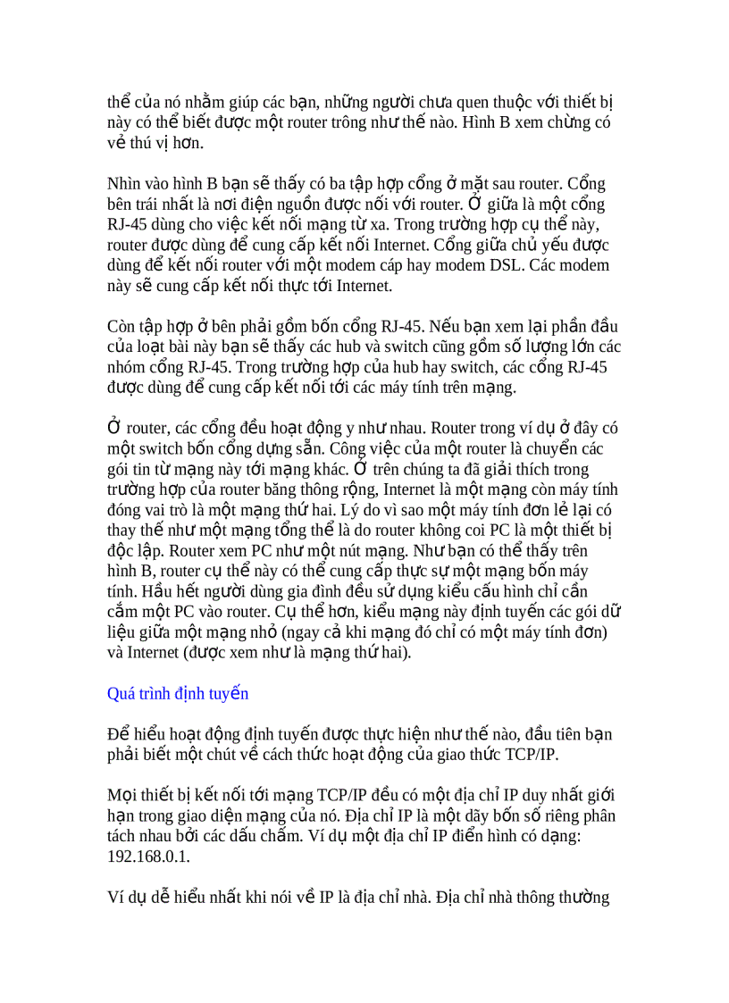 image for page Các thiết bị phần cứng mạng