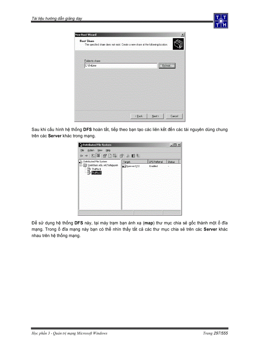 image for page Gán quyền truy cập NTFS trên thư mục dùng chung