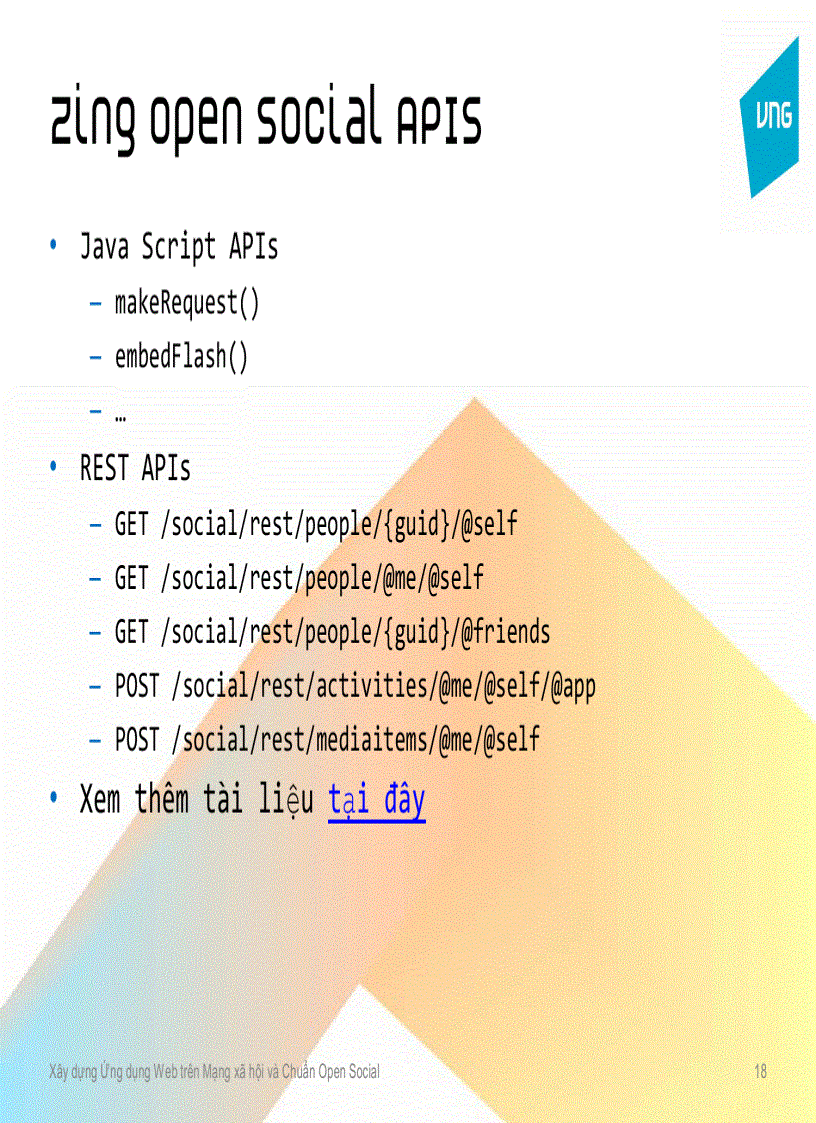 image for page Xây dựng Ứng dụng Web trên Mạng xã hội và Chuẩn Open Social