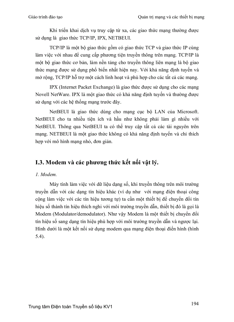 image for page Kết nối truy cập từ xa và các giao thức sử dụng trong truy cập từ xa