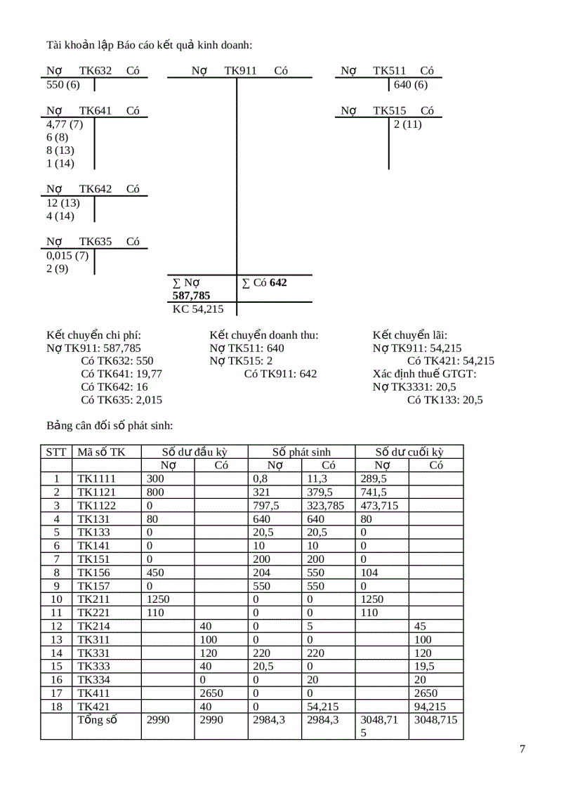 image for page Bài tập nguyên lí kế toán