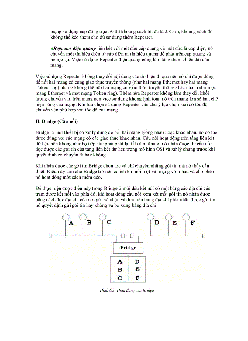 image for page Các thiết bị liên kết mạng