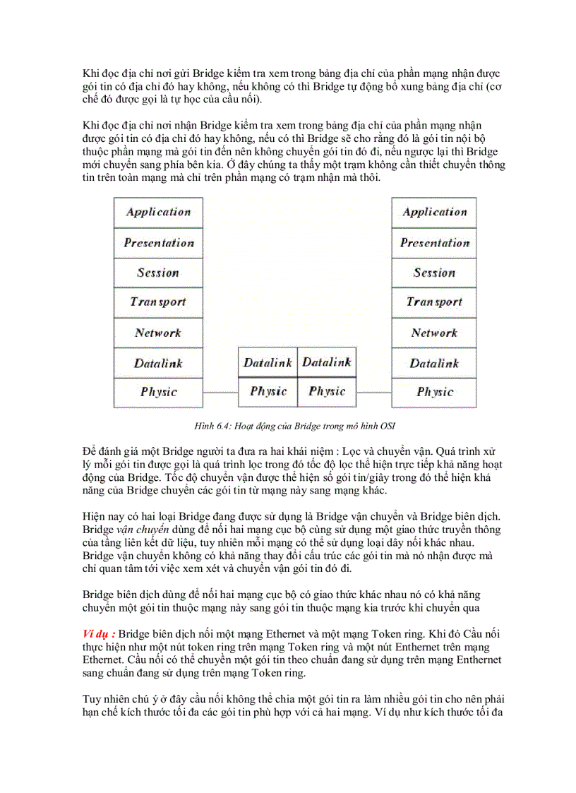 image for page Các thiết bị liên kết mạng