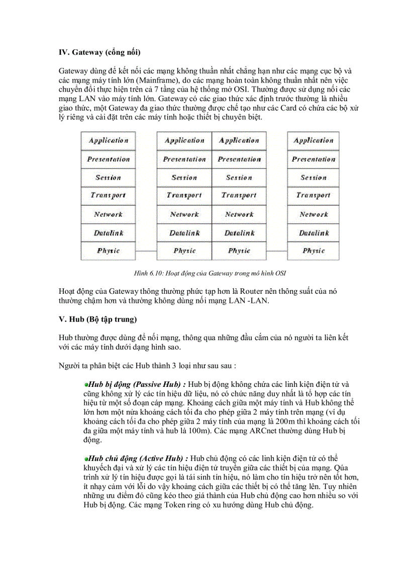 image for page Các thiết bị liên kết mạng