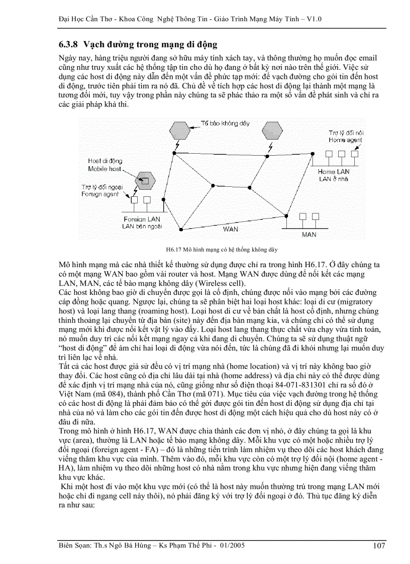 image for page Tầng mạng Network Layer