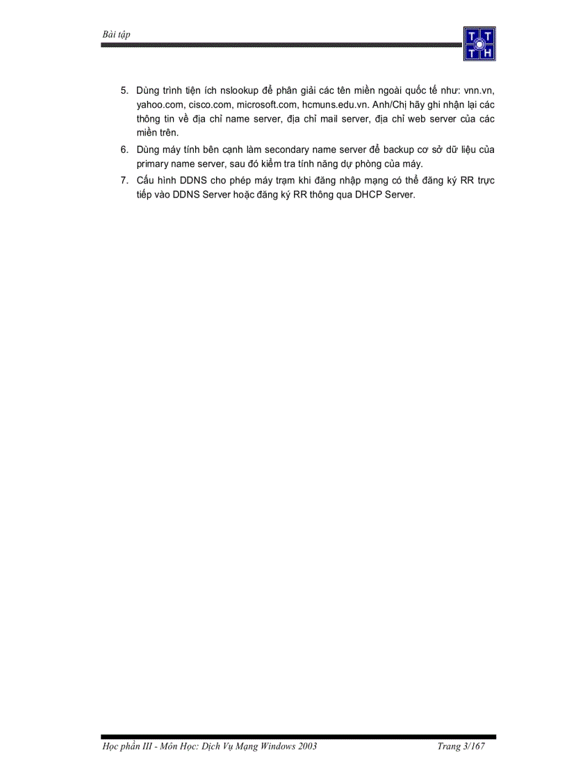 image for page Dịch vụ mạng windows 2003