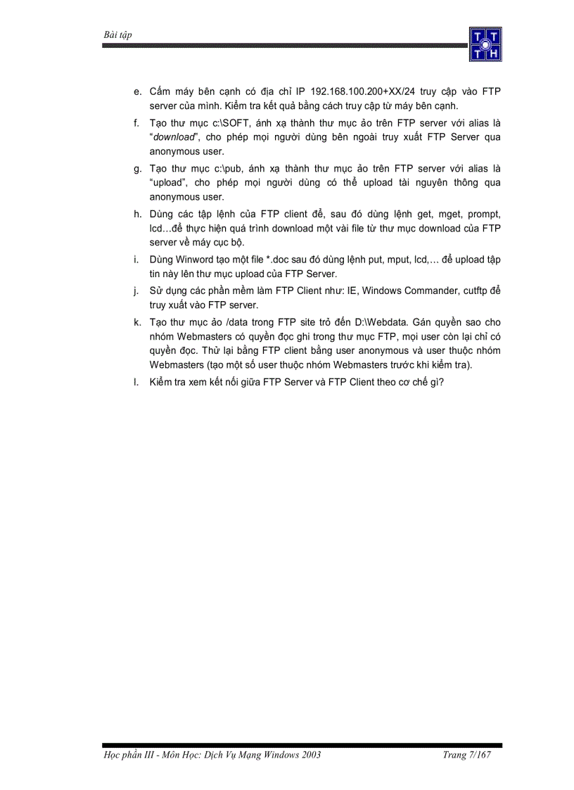 image for page Dịch vụ mạng windows 2003