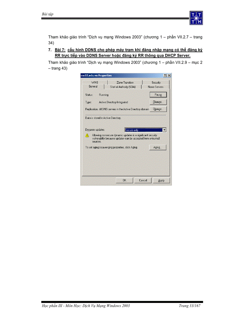 image for page Dịch vụ mạng windows 2003