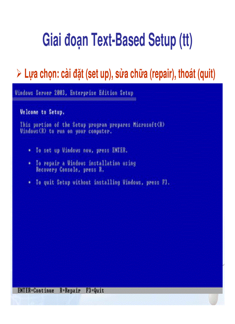 image for page Giới thiệu và cài đặt WINDOWS SERVER 2003