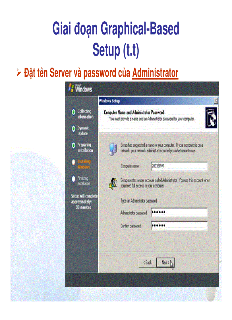 image for page Giới thiệu và cài đặt WINDOWS SERVER 2003