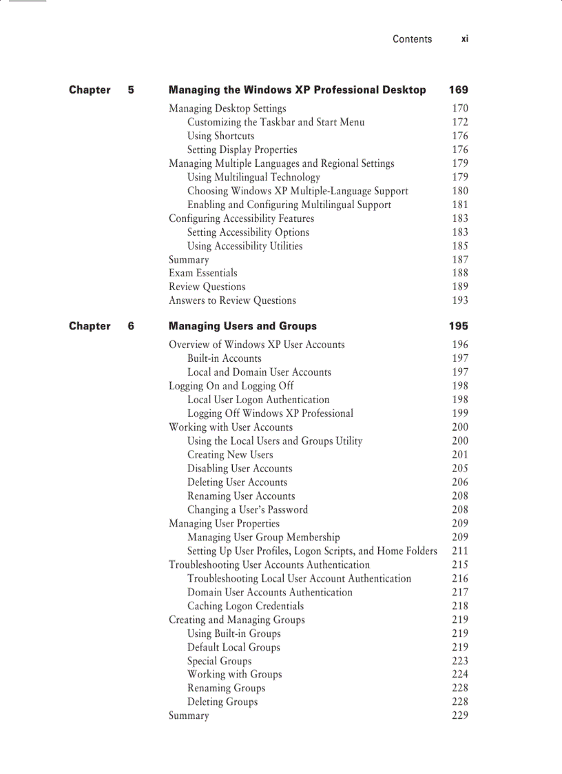 image for page MCSA MCSE Windows XP Professional Study Guide
