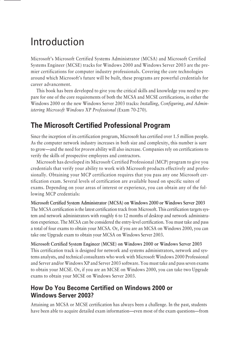 image for page MCSA MCSE Windows XP Professional Study Guide