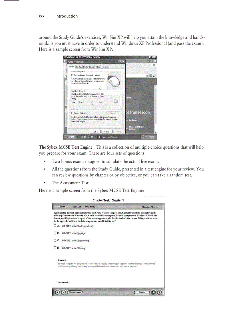 image for page MCSA MCSE Windows XP Professional Study Guide