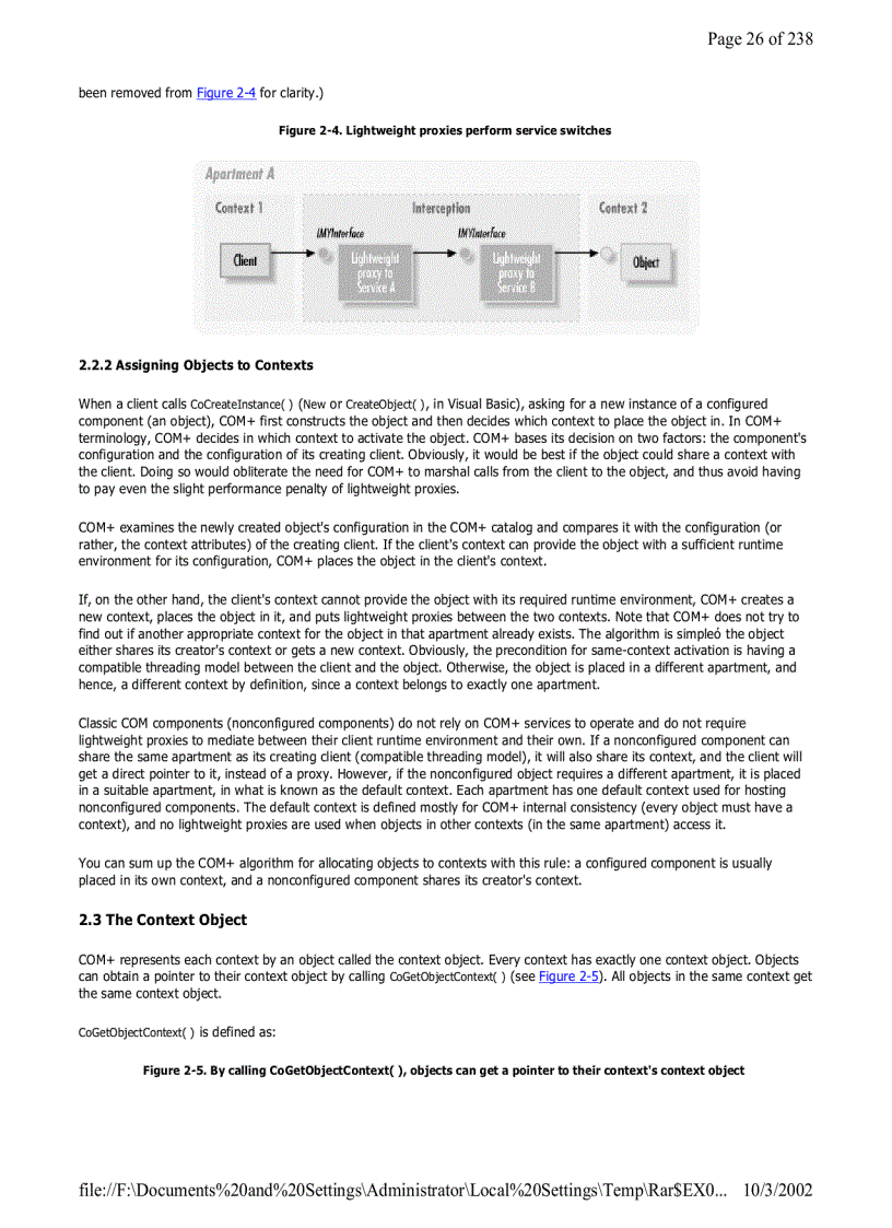 image for page COM and NET Component Services