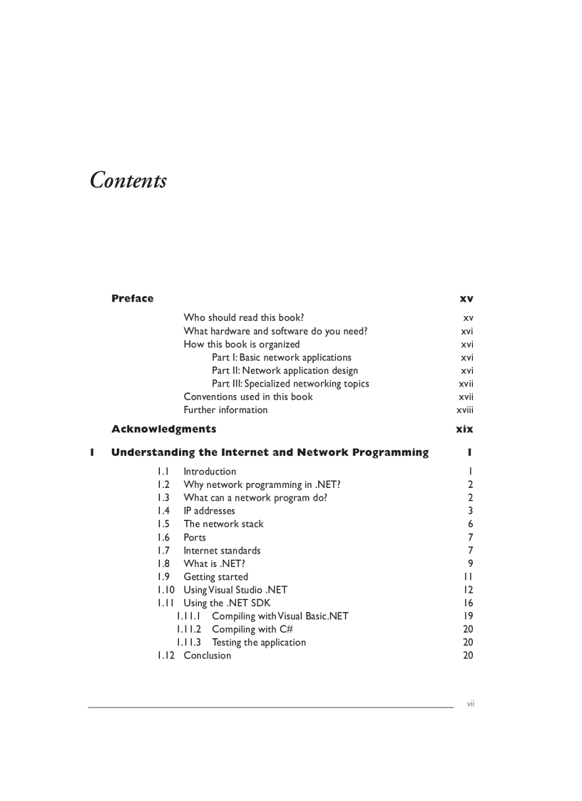 image for page Network programming in NET with CSharp and VBNET D igital Press