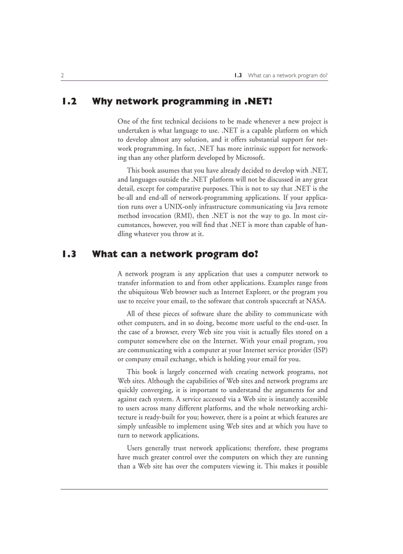 image for page Network programming in NET with CSharp and VBNET D igital Press