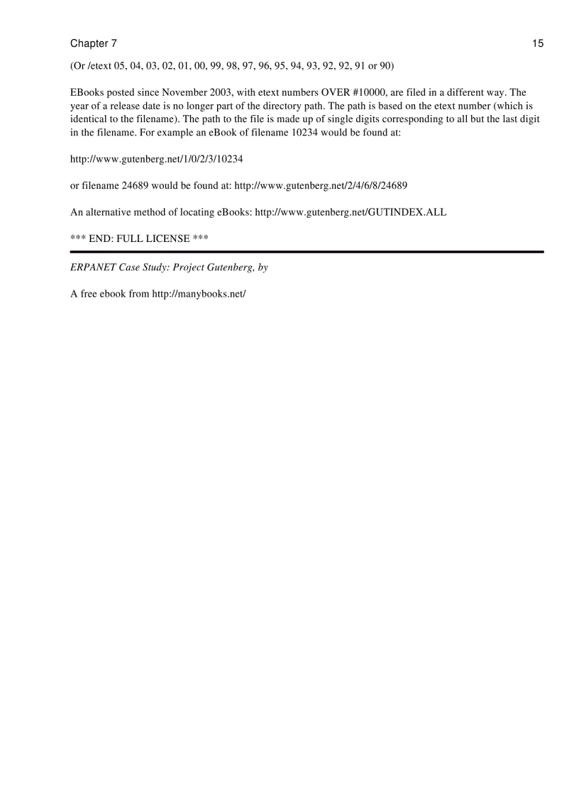 image for page ERPANET Case Study Project Gutenberg by