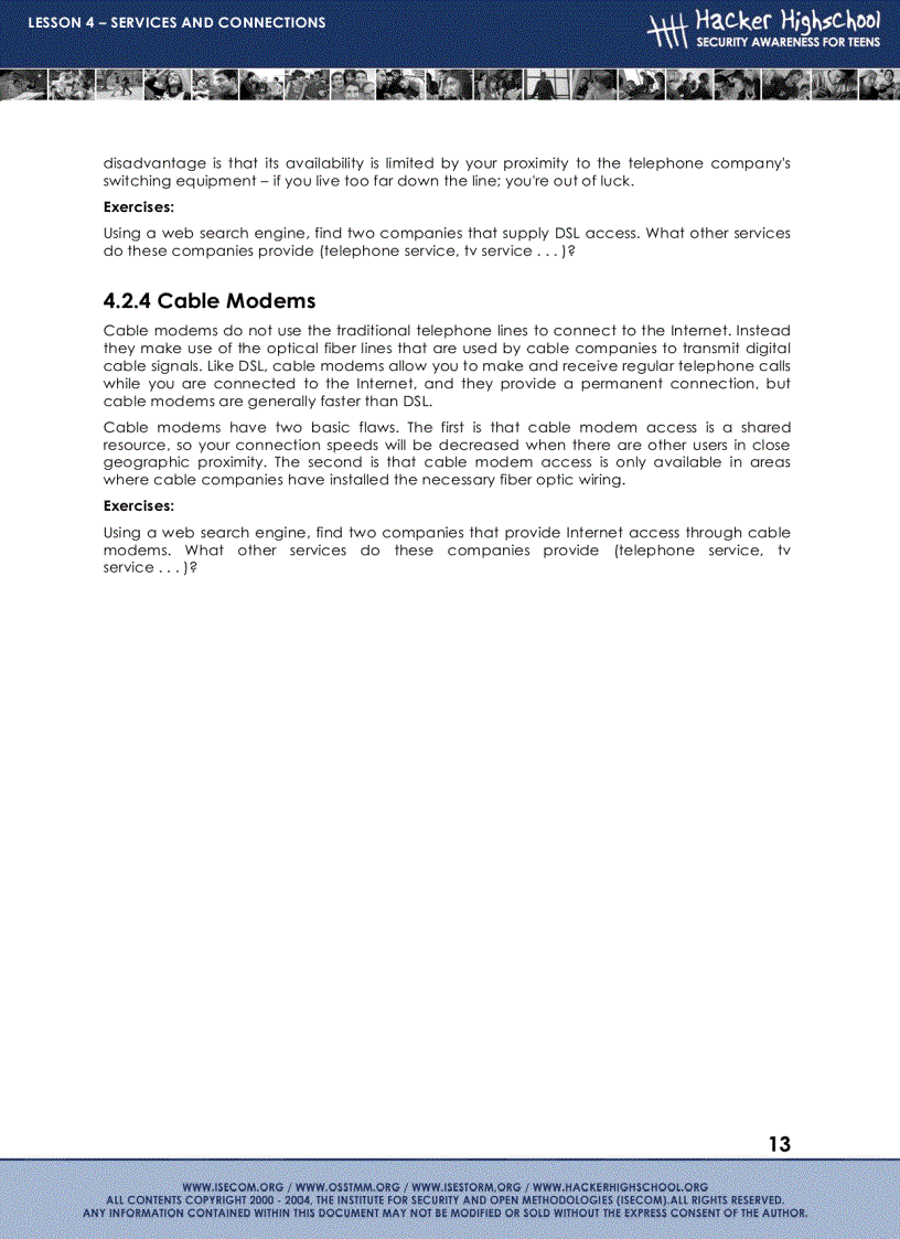 image for page Lesson 4 Services and connections