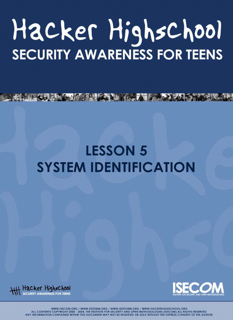image for page Lesson 5 System identification