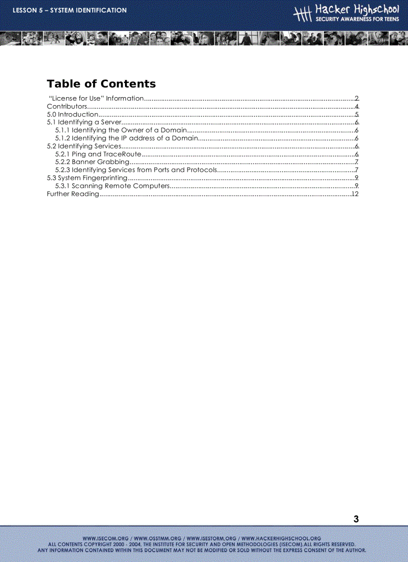 image for page Lesson 5 System identification