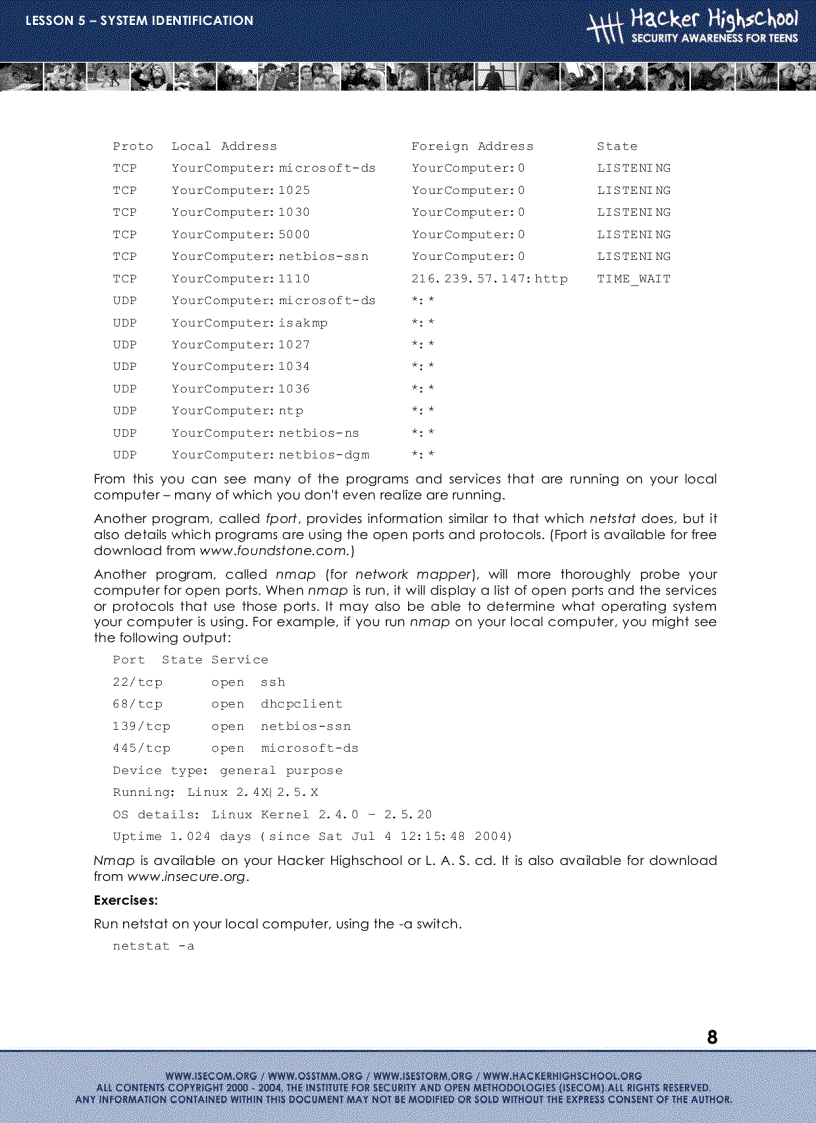image for page Lesson 5 System identification