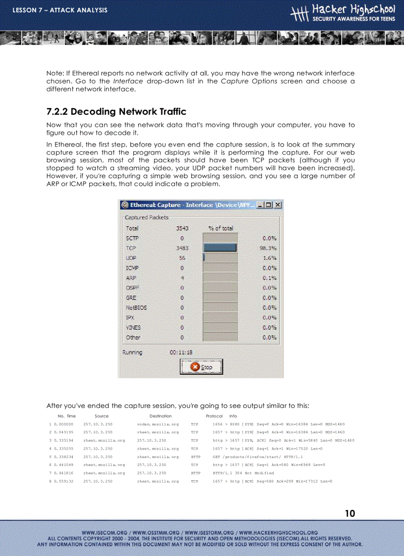 image for page LESSON 7 Attack analysis