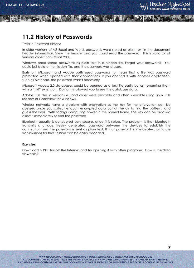 image for page Lesson 11 passwords