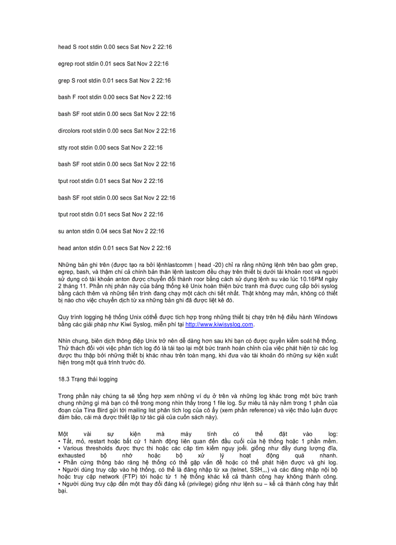 image for page Phân Tích Log