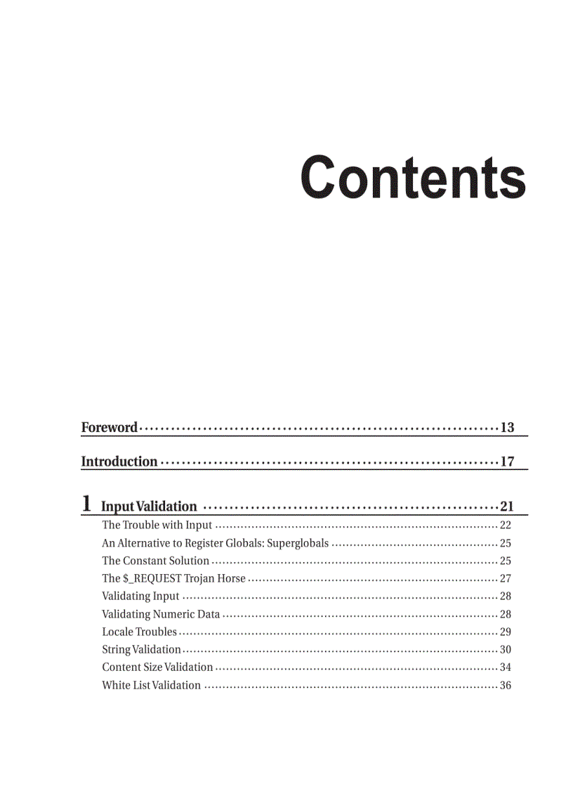 image for page Php architect s Guide to PHP Security