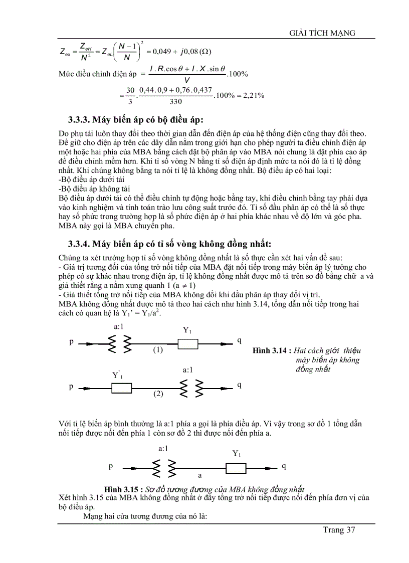 image for page Mô hình hóa các phần tử trong hệ thống điện