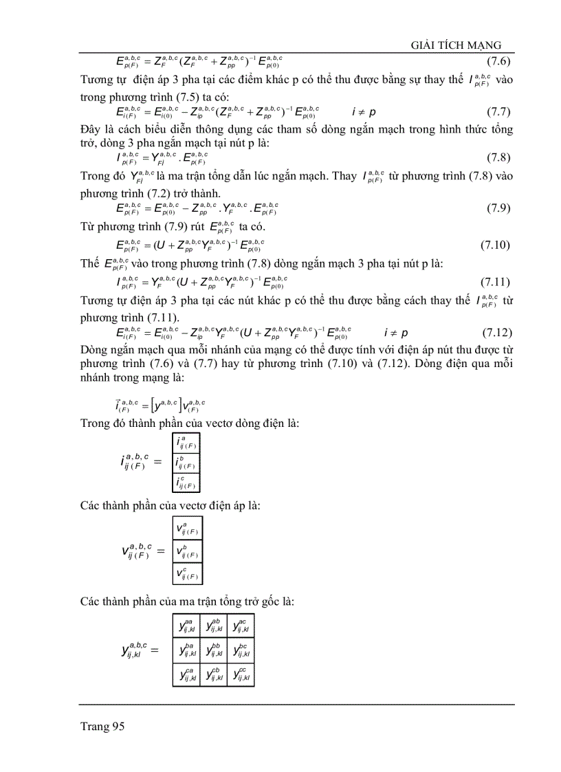 image for page Tính toán ngắn mạch