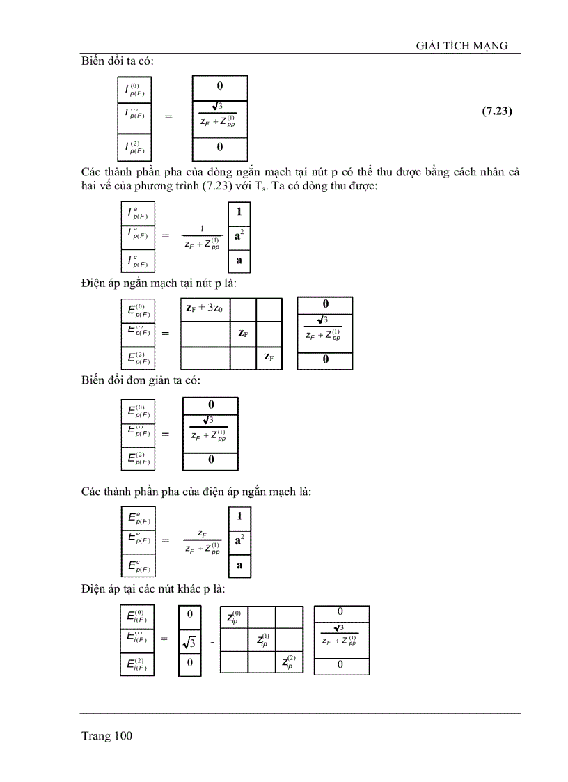 image for page Tính toán ngắn mạch