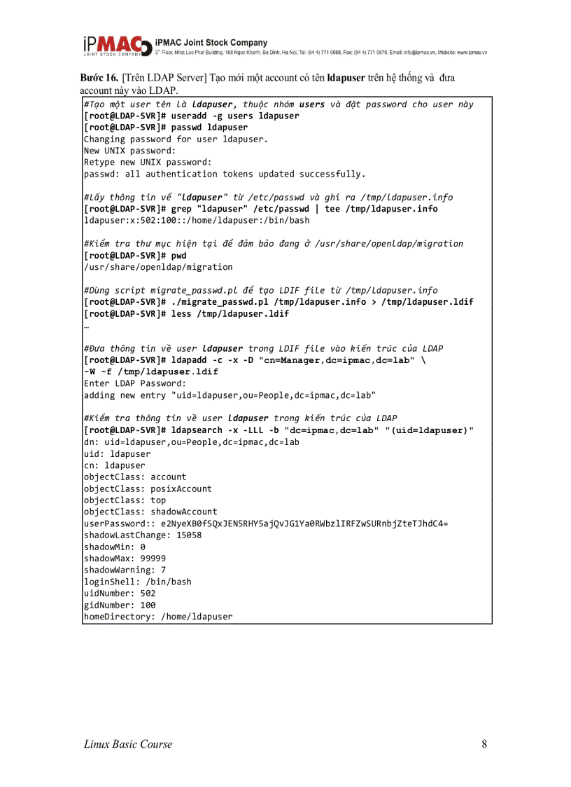 image for page Cài đặt và cấu hình OpenLDAP PAM